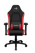 Компьютерное Игровое Кресло Aerocool CROWN Leatherette Black Red