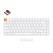 Беспроводная механическая ультратонкая клавиатура Keychron K3, 84 клавиши, без подстветки, Gateron Brown Switch Беспроводная механическая ультратонкая клавиатура Keychron K3, 84 клавиши, без подстветки, Gateron Brown Switch