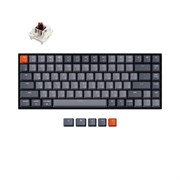 Беспроводная механическая клавиатура Keychron K2, 84 клавиши, White Led подсветка, Gateron Brown Switch Беспроводная механическая клавиатура Keychron K2, 84 клавиши, White Led подсветка, Gateron Brown Switch