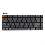 Беспроводная механическая ультратонкая клавиатура Keychron K3, 84 клавиши, RGB подсветка, Red Switch Беспроводная механическая ультратонкая клавиатура Keychron K3, 84 клавиши, RGB подсветка, Red Switch