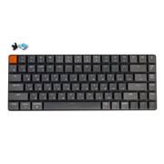Беспроводная механическая ультратонкая клавиатура Keychron K3, 84 клавиши, RGB подсветка, Blue Switch Беспроводная механическая ультратонкая клавиатура Keychron K3, 84 клавиши, RGB подсветка, Blue Switch