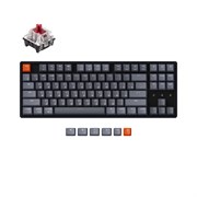 Беспроводная механическая клавиатура Keychron K8, TKL, алюминиевый корпус, RGB подсветка, Gateron Red Switch Беспроводная механическая клавиатура Keychron K8, TKL, алюминиевый корпус, RGB подсветка, Gateron Red Switch