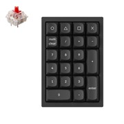 Механическая клавиатура QMK Keychron Q0 (цифровой блок), алюминиевый корпус, RGB подсветка, Gateron G Pro Red Switch, Hot Swap, Black Механическая клавиатура QMK Keychron Q0 (цифровой блок), алюминиевый корпус, RGB подсветка, Gateron G Pro Red Switch, Hot Swap, Black