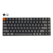 Беспроводная механическая ультратонкая клавиатура Keychron K3, 84 клавиши, RGB подсветка, White Switch Беспроводная механическая ультратонкая клавиатура Keychron K3, 84 клавиши, RGB подсветка, White Switch
