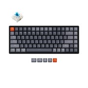 Беспроводная механическая клавиатура Keychron K2, 84 клавиши, алюминиевый корпус, RGB подсветка, Hot-Swap, Gateron Blue Switch Беспроводная механическая клавиатура Keychron K2, 84 клавиши, алюминиевый корпус, RGB подсветка, Hot-Swap, Gateron Blue Switch