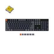 Беспроводная механическая ультратонкая клавиатура Keychron K5SE, Full Size, RGB подсветка, Banana Switch Беспроводная механическая ультратонкая клавиатура Keychron K5SE, Full Size, RGB подсветка, Banana Switch