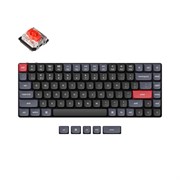 Беспроводная механическая ультратонкая клавиатура QMK Keychron K3 Pro, 84 клавиши, RGB-подсветка, Gateron Red Switch Беспроводная механическая ультратонкая клавиатура QMK Keychron K3 Pro, 84 клавиши, RGB-подсветка, Gateron Red Switch