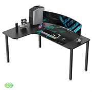 Стол письменный (для компьютера) угловой EUREKA CD-L01L-60B, Black Стол письменный (для компьютера) угловой EUREKA CD-L01L-60B, Black