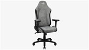 Компьютерное Игровое Кресло Aerocool CROWN AeroSuede Stone Grey