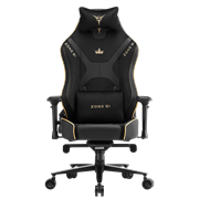 Кресло компьютерное игровое ZONE 51 Armada Royal - Черный, Золотой