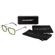 Очки для компьютера (для геймеров) GUNNAR Stark Industries Edition Amber EDI-12301, Silver Очки для компьютера (для геймеров) GUNNAR Stark Industries Edition Amber EDI-12301, Silver