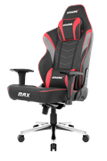 Компьютерное Игровое Кресло AKRacing MAX ( AK-MAX-BK/RD ) Black|Red Черный, красный Компьютерное Игровое Кресло AKRacing MAX ( AK-MAX-BK/RD ) Black|Red Черный, красный