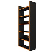Геймерский стеллаж Generic Comfort Rack1/NO - Черный, Оранжевый Геймерский стеллаж Generic Comfort Rack1/NO - Черный, Оранжевый