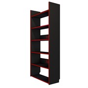 Геймерский стеллаж Generic Comfort Rack1/NR - Черный, Красный