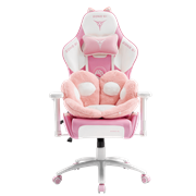 Кресло компьютерное игровое ZONE 51 KITTY MEOW Edition Pink, Экокожа Кресло компьютерное игровое ZONE 51 KITTY MEOW Edition Pink, Экокожа