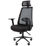 Офисное кресло CHAIRMAN 535 BLACK, ткань/сетка, черный Офисное кресло CHAIRMAN 535 BLACK, ткань/сетка, черный