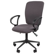 Офисное кресло CHAIRMAN 9801 BLACK, ткань серии Т, серый Офисное кресло CHAIRMAN 9801 BLACK, ткань серии Т, серый