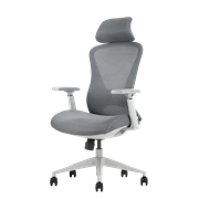 Кресло офисное EVOLUTION OFFICE COMFORT Grey - Сетка/Ткань, Серый Кресло офисное EVOLUTION OFFICE COMFORT Grey - Сетка/Ткань, Серый