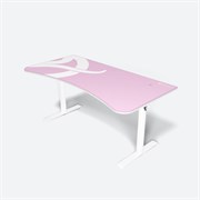 Стол для компьютера Arozzi Arena Gaming Desk - White-Pink Стол для компьютера Arozzi Arena Gaming Desk - White-Pink