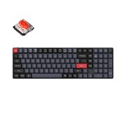 Беспроводная механическая клавиатура QMK Keychron K17 Pro, 103 клавиши, Knob, Hot-Swap, Gateron low profile Red Switch Беспроводная механическая клавиатура QMK Keychron K17 Pro, 103 клавиши, Knob, Hot-Swap, Gateron low profile Red Switch