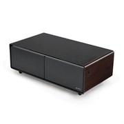 Умный кофейный столик с холодильником EUREKA TB135, Walnut+Black Умный кофейный столик с холодильником EUREKA TB135, Walnut+Black