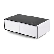 Умный кофейный столик с холодильником EUREKA TB135, White+Black Умный кофейный столик с холодильником EUREKA TB135, White+Black