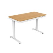 Стол для компьютера с электроприводом, USB-портами FoxGear FG-ED-47WLW, Light Wood Стол для компьютера с электроприводом, USB-портами FoxGear FG-ED-47WLW, Light Wood