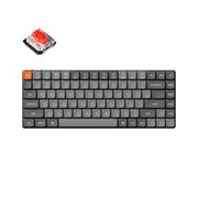 Беспроводная механическая ультратонкая клавиатура QMK Keychron K3 Max, 84 клавиши, RGB-подсветка, Gateron Red Switch Беспроводная механическая ультратонкая клавиатура QMK Keychron K3 Max, 84 клавиши, RGB-подсветка, Gateron Red Switch