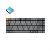 Беспроводная механическая ультратонкая клавиатура QMK Keychron K3 Max, 84 клавиши, RGB-подсветка, Gateron Blue Switch Беспроводная механическая ультратонкая клавиатура QMK Keychron K3 Max, 84 клавиши, RGB-подсветка, Gateron Blue Switch