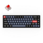 Беспроводная механическая клавиатура QMK Keychron K6 Pro, 68 клавиш, Hot-Swap, Keychron K pro Red Switch Беспроводная механическая клавиатура QMK Keychron K6 Pro, 68 клавиш, Hot-Swap, Keychron K pro Red Switch