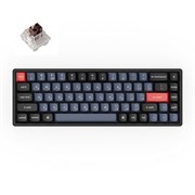 Беспроводная механическая клавиатура QMK Keychron K6 Pro, 68 клавиш, Hot-Swap, Keychron K pro Brown Switch Беспроводная механическая клавиатура QMK Keychron K6 Pro, 68 клавиш, Hot-Swap, Keychron K pro Brown Switch