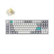 Механическая клавиатура QMK Lemokey L3, 91 клавиша, алюминиевый корпус, RGB, Gateron Jupiter Banana Switch Механическая клавиатура QMK Lemokey L3, 91 клавиша, алюминиевый корпус, RGB, Gateron Jupiter Banana Switch