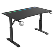 Стол компьютерный ZONE 51 RUNWAY 120 Black Стол компьютерный ZONE 51 RUNWAY 120 Black