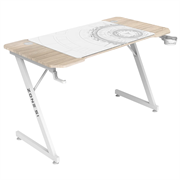 Стол компьютерный ZONE 51 TRINE 120 Wood/White