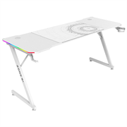 Стол компьютерный ZONE 51 TRINE 160 RGB White Стол компьютерный ZONE 51 TRINE 160 RGB White