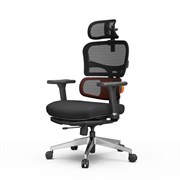 Эргономичное компьютерное кресло FoxGear NETZ модель X, черный Эргономичное компьютерное кресло FoxGear NETZ модель X, черный