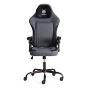 Кресло игровое TetChair iWolf ткань, черный/серый Кресло игровое TetChair iWolf ткань, черный/серый