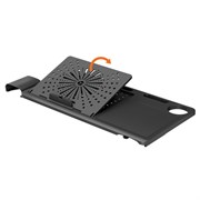 Съёмный ноутбучный столик для кресла FoxGear NETZ NTray, чёрный