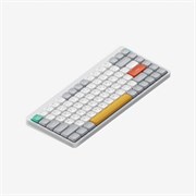 Беспроводная механическая клавиатура QMK Nuphy AIR75v2 Ionic White, RGB, Hot Swap, Wisteria Switch