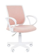 Кресло Chairman Kids 112 Россия ткань В зефир, белый пластик