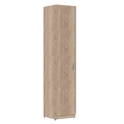 Шкаф колонка с глухой дверью SR-5U.1(L) Дуб Сонома светлый 386х375х1815 SIMPLE