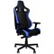 Компьютерное игровое кресло Noblechairs Epic Compact BLACK/CARBON/BLUE Черный, синий