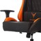 Кресло компьютерное Knight ARMOR черный, оранжевый - фото 21168
