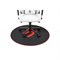 Напольный коврик Arozzi ZONA Floor Pad - Black/Red