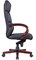 Стул руководителя Everprof President Wood Кожаный Черный - фото 22939