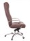 Кресло руководителя Everprof Orion AL M Кожаное Коричневый - фото 23438