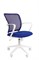 Офисное кресло Chairman 698 Россия белый пластик TW-10/TW-05 синий - фото 25709
