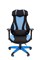 Игровое кресло Chairman game 14 Россия ткань черн./голуб. - фото 25738