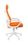 Игровое кресло Chairman 840 Россия белый пластик TW16\TW-66 оранжевый - фото 25793