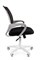 Офисное кресло Chairman 696 Россия белый пластик TW-11/TW-01 черный - фото 26230